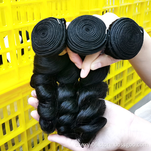 Unprocessed mink Brazilian hair raw virgin cuticle aligned Brazilian human hair extension vendors cheap Brazilian hair bundles
